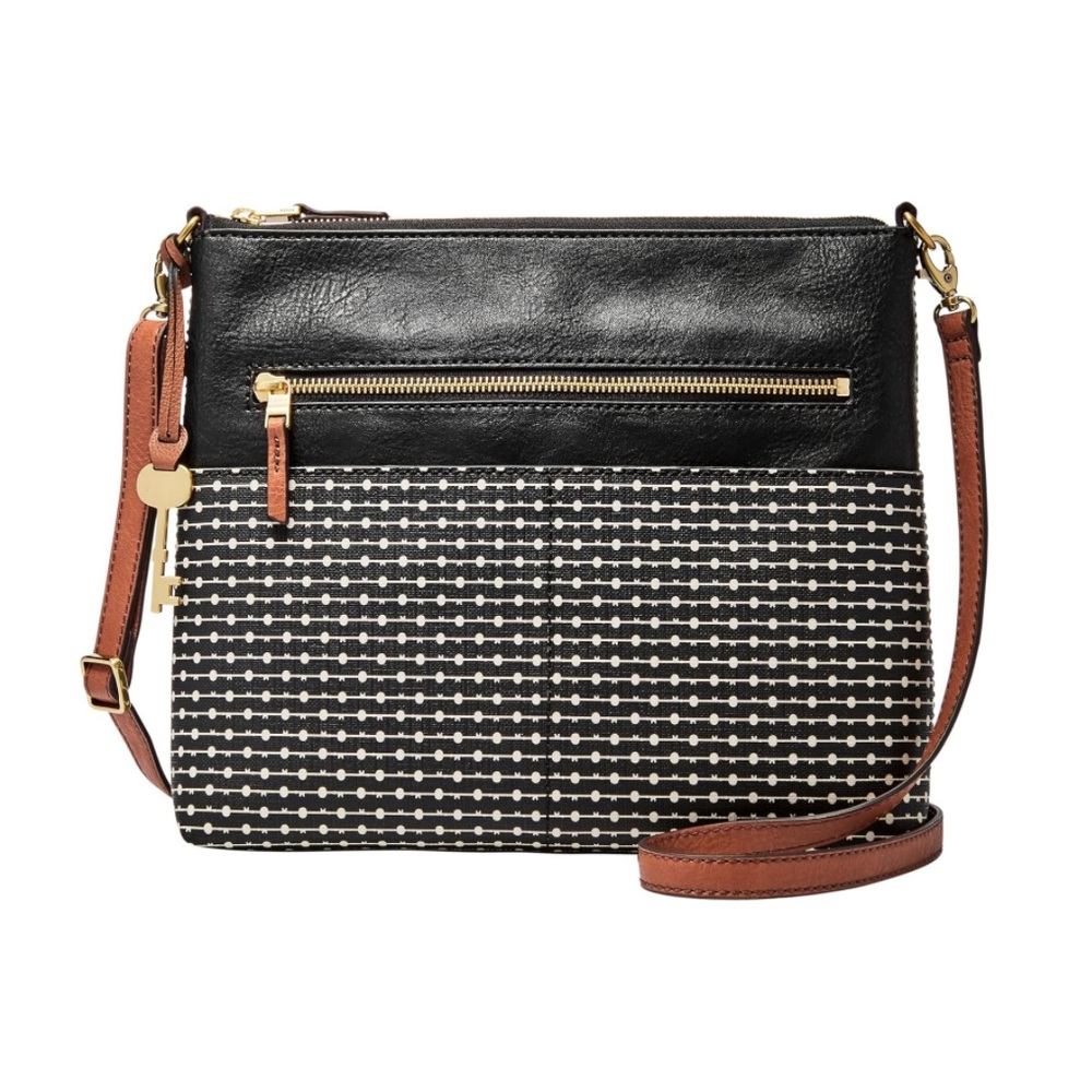 Fossil Women's Fiona Large Crossbody Purse Handbag for Women